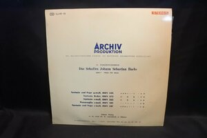 ※ヘルムート・ヴァルヒャHELMUT WALCHA ARCHIV PRODUKTION バッハ 幻想曲とフーガ パッサカリア LP レコード