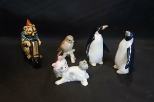 オブジェ 人形 サーカス クマ ペンギン 鳥 犬 藤森兼明など 80's ヴィンテージ ビンテージ アンティーク