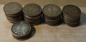  asahi day 50 sen silver coin,44 sheets 