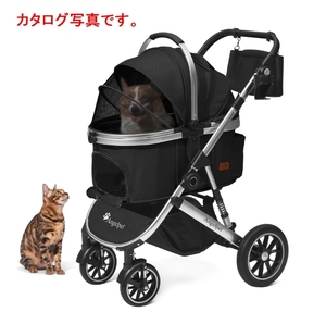 ★未使用！Angelpet エンジェルペット 4輪 ペットカート 3WAY ドッグカート 猫 耐荷重20Kg★