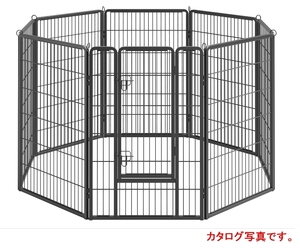 * unused! FEANDREA dog Circle medium sized for large dog interior out combined use pet Circle steel made cage height 120cm PPK012B01*③
