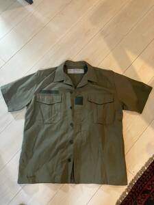 UNDER COVER RELIEF 99SS GROUPIE рубашка work shirt Army рубашка архив 