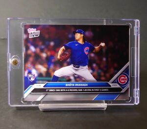 topps now 今永昇太 カブスデビュー マグホ封入 #121