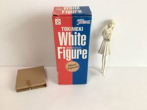 Y885 unused / storage goods Tokimeki Memorial TOKIMEKI White Figure/ time .. white figure Shiori Fujisaki/ wistaria cape poetry woven Konami in box 