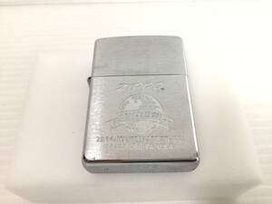 Y924 ZIPPO/ジッポ　ジッポー　オイルライター　SINCE 1932 地球デザイン　zippo XIV 喫煙具　ヴィンテージ　現状品　1点　コレクション