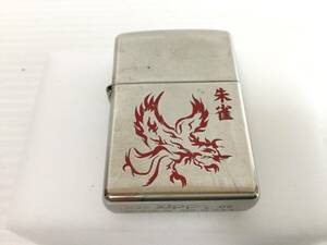 Y925 Zippo/ジッポ　ジッポー　オイルライター　朱雀　赤い鳥　デザイン　喫煙具　ヴィンテージ　コレクション　1点　現状品