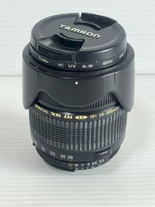 Ｌ438　TAMRON AF SL-39 62㎜　ASPHERICAL XR Di LD 28-300㎜　1：3.5－6.3 MACRO 62 望遠レンズ　マニュアル　一眼レフ