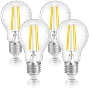 FLSNT LED電球 エジソン電球 E26口金 60W形相当 2700K 電球色 720lm フィラメント電球 シャンデリア