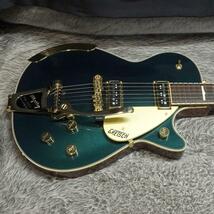 Gretsch G6128T-57 Vintage Select ’57 Duo Jet with Bigsby TV Jones Cadillac Green 中古品_画像6