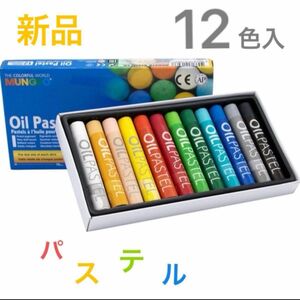 シャチハタ　オイルパステル　12色　箱入　新品　未使用品