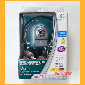 ●PC●ロジクール ウェブカメラ 低採光True 30万画素 CMOS 新品未開封 QV-500NHS Logicool Qcam●