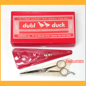 ●理美容●Dubl Duck Carnaby 6inch はさみ 新品未使用 シザー ゾーリンゲン ドイツ製 ヴィンテージ デッドストック●