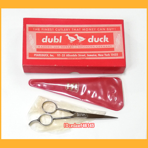 ●理美容●Dubl Duck Carnaby 5.5inch はさみ 新品未使用 シザー ゾーリンゲン ドイツ製 ヴィンテージ デッドストック●