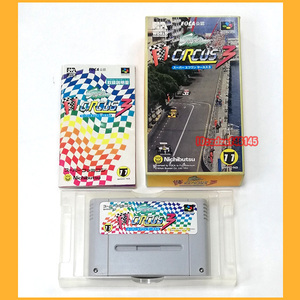 ●SFC●スーパーF1サーカス3 動作品 箱説あり SHVC-N3●