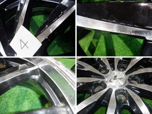 ★ WEDS LEONIS アルミホイール 4本セット 18x7J ブラック 5H PCD114.3 OFF+53 ハブ径73mm センターキャップ付 ★ 2梱包発送予定 ★_画像7