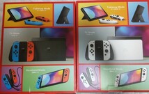【新品未使用】Nintendo Switch 有機ELモデル ネオンブルー ネオンレッド＋ホワイト２個セット(バラ売り不可)_画像2