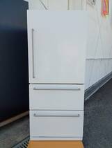 無印良品 MUJI ノンフロン電気冷蔵庫 冷凍冷蔵庫 MJ-R27A-2 3ドア 272L 2020年 白 横浜_画像1