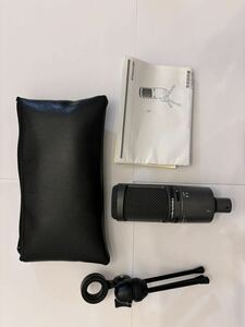 AT2020USB+ Audio Technica condenser microphone 