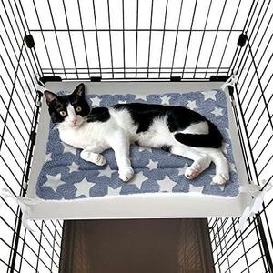 * Grace ta-* pet mat cage for cat bed .. not four . cord attaching boa warm soft reversible ...mofmof