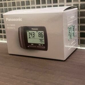 保証書付　新品　未使用　手くび　血圧計　EW-BW35-T　ブラウン　パナソニック　Panasonic　抗菌　記録　平均値比較