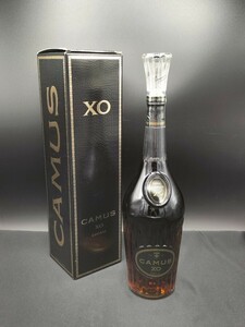 《未開栓/古酒》1L カミュ CAMUS XO コニャック ロングネックボトル 100cl 1000ml COGNAC ブランデー 箱付 ロングネック 大容量