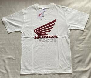 半袖Tシャツ LLサイズ HONDA/ホンダ 白系 バイク/オートバイ はぴだんぶい サンリオ◆◆未使用品