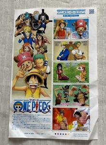 切手シート ワンピース ONE PIECE 平成23年3月23日発売 第15集ONE PIECE====未使用