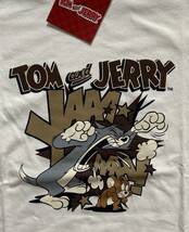 半袖Tシャツ LLサイズ TOM&JERRY/トム&ジェリー ホワイト色系!!!!未使用品_画像3