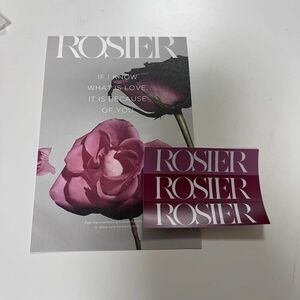 ROSIER ロジア　ノベルティ　ステッカー　メッセージカード