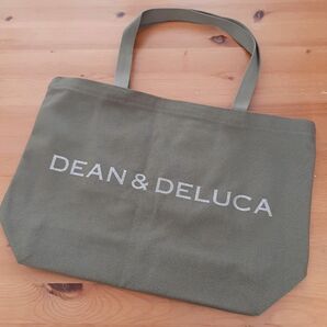 【新品・未使用】DEAN&DELUCA トートバッグ L オリーブグリーン