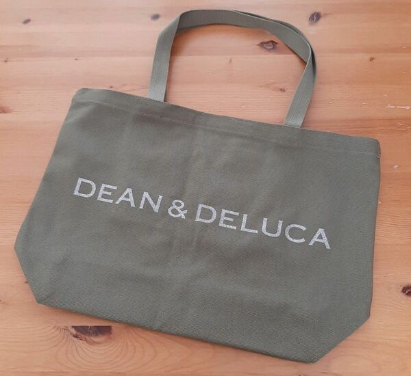 【新品・未使用】DEAN&DELUCA トートバッグ L オリーブグリーン