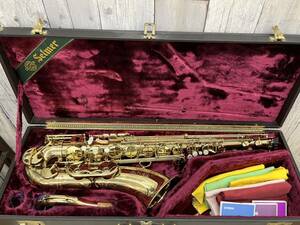 (N1116) SELMER cell ma-Super Action 80 SERIE II sax alto saxophone N.400000 number pcs used beautiful goods hard case attaching operation not yet verification 