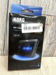 (N827) guitar tuner KORG GA-CS black matic * tuner used beautiful goods 