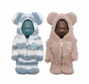  new goods unopened regular goods Bearbrick GELATO PIQUE × BE@RBRICK 400% MINT & BEIGE Gelato Pique 2 kind set MEDICOM TOYmeti com toy 