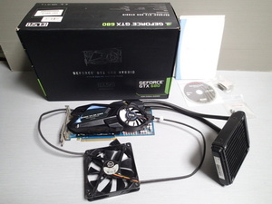 グラフィックボード ELSA GeForce GTX 680 HYBRID 動作品