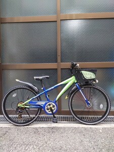 【大阪　引取限定】ブリヂストン 24インチ 7段変速 子供用自転車 マウンテンバイク MTB