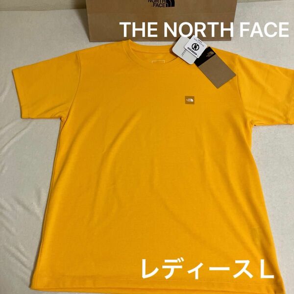 THE NORTH FACE☆レディースTシャツＬ　イエロー