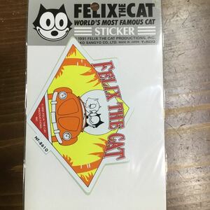 当時物 FELIX the CAT フィリックス シール ステッカー ハコスカ ケンメリ セリカ ハイエース 旧車 軽トラ ミラジーノ レトロ '90s