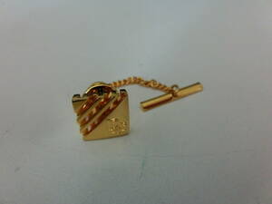  secondhand goods storage goods Christian Dior Christian Dior necktie pin tiepin Gold accessory / super-discount 1 jpy start 