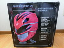 中古品 保管品 パワーレンジャー Power Rangers ムービー レガシーヘルメット レッド 箱付き/激安1円スタート_画像2