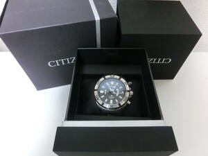 中古品 保管品 動作確認済 CITIZEN シチズン プロマスター MARINE クォーツ腕時計 PMD56-3081 H112-T016651/激安1円スタート