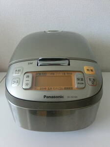 中古品 保管品 通電のみ確認済 Panasonic パナソニック IHジャー炊飯器 ノーブルシャンパン 5.5合炊き 2012年製 SR-HG104/激安1円スタート