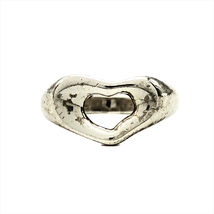 ティファニー Tiffany&Co. エルサペレッティ オープンハート リング 指輪 10号 SV925 シルバー 2.6g アクセサリー レディース_画像2