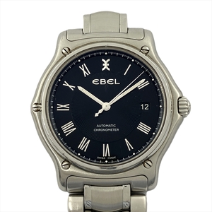  Ebel EBEL 9120L41 automatic Chrono meter AUTOMATIC CHRONOMETER wristwatch black face men's 
