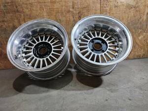 RAYS VOLK RACING １５．９J　１１４．３/４H　OFFSET-２２　ARTISAN　SPIRIT　深リム　旧車　当時物　２本