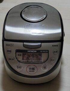 日立 IH 炊飯器 RZ-NS10J（S） 2013年製　5.5号炊き HITACHI 