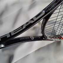 中古 テニスラケット ヘッド ユーテック グラフィン MP HEAD GRAPHENE 300g 100平方インチ_画像5
