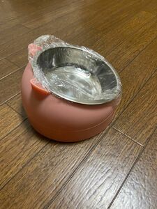 ペットボウル 犬食器 猫食器 ペットフードボウル 可愛い傾斜タイプ ステンレス 