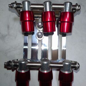 後付セフ用ステン磨きループ+スライダー付きビットホルダープレート(2段6連)