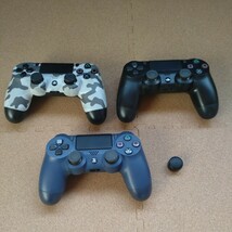 PS4 ワイヤレスコントローラー 3点セット SONY DUALSHOCK４ソニー純正　 CUH-ZCT2J PlayStation_画像1